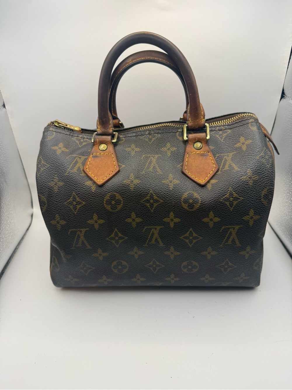 Louis Vuitton Monogram Canvas Satchel - Brown & Tan